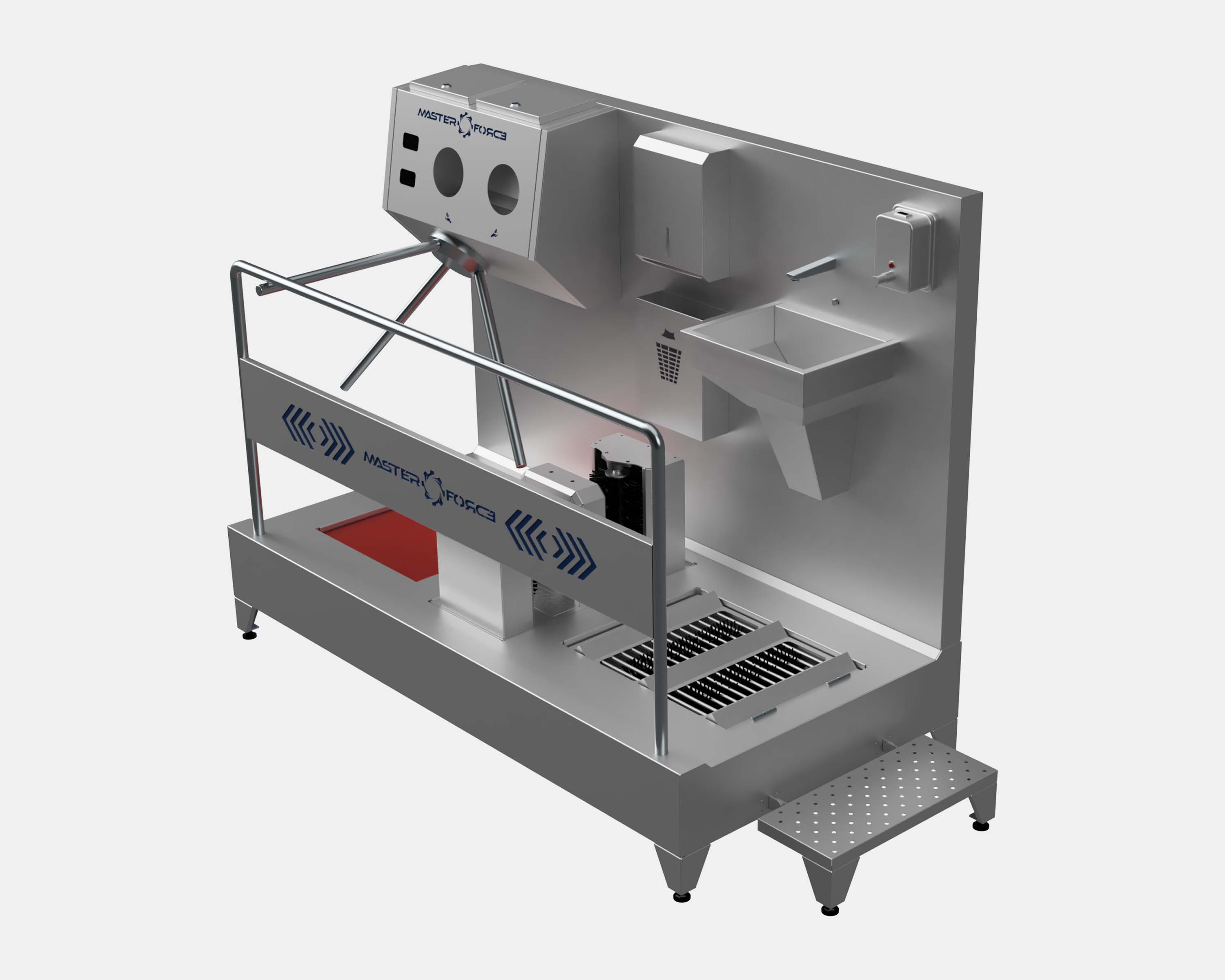 YATAY DİKEY FIRÇALI HİJYEN BARİYERİ