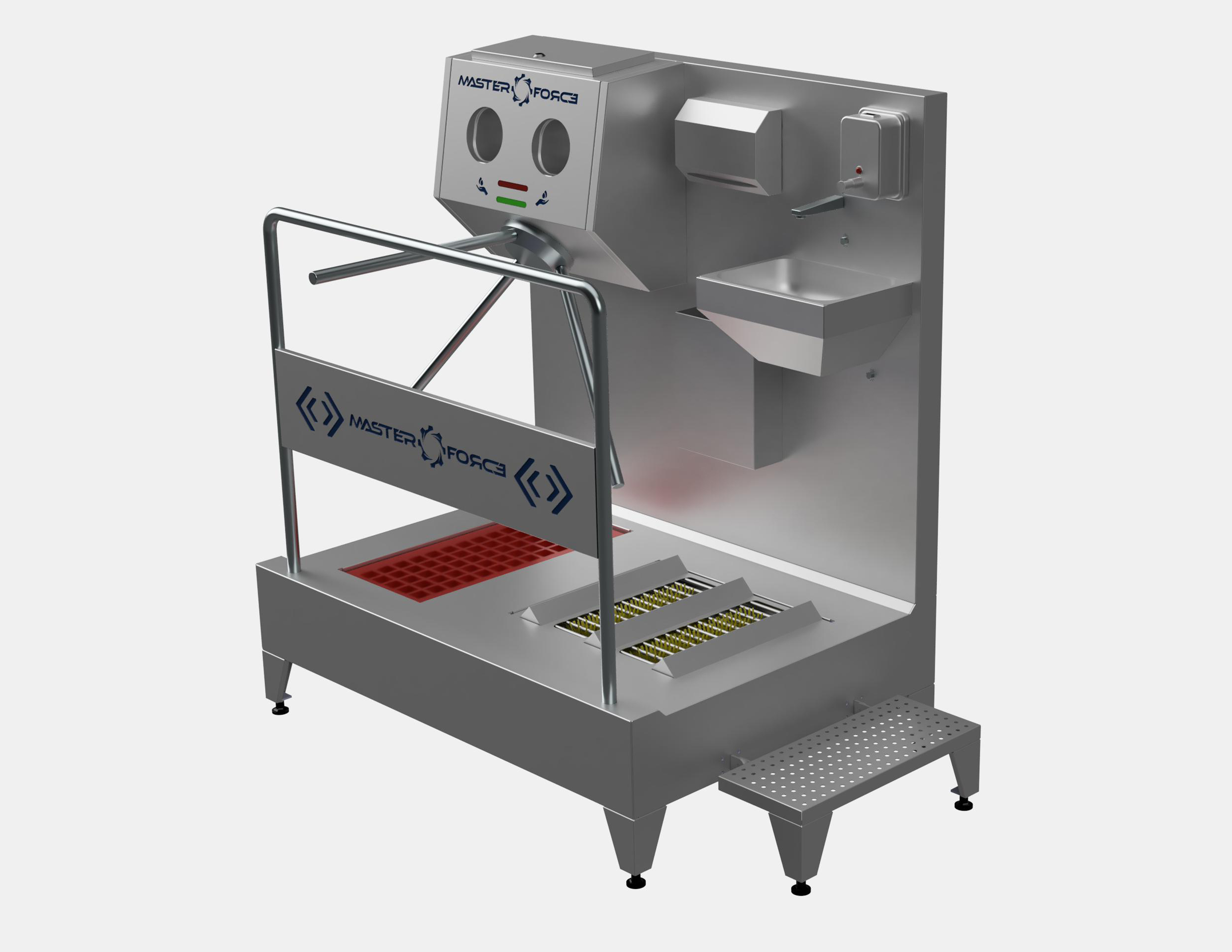 EKO YATAY FIRÇALI HİJYEN BARİYERİ