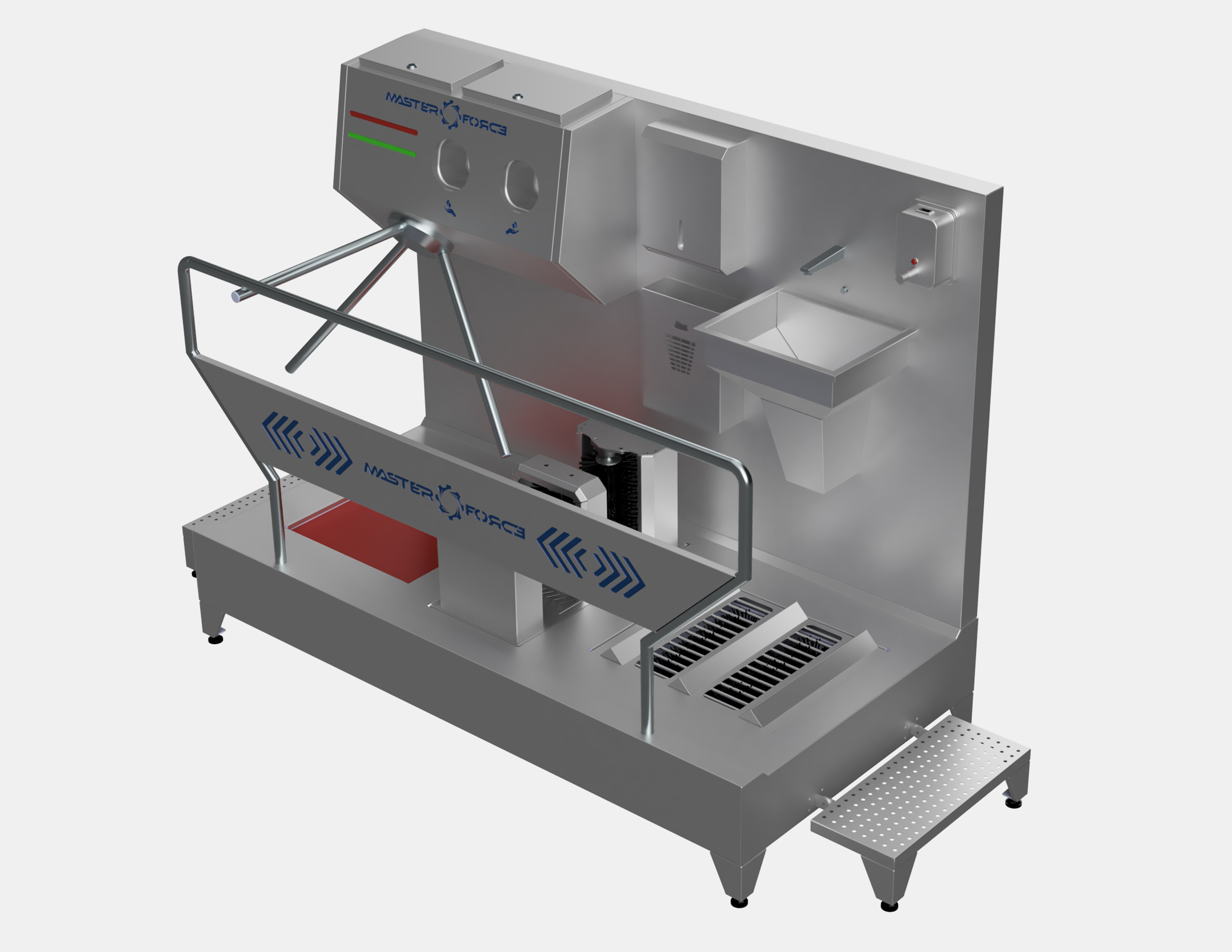 YATAY DİKEY FIRÇALI HİJYEN BARİYERİ